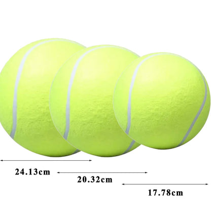 7/8/9.5Inch Dog Tennis Ball Giant Pet Toys for Dog Chewing Toy Signature Mega Jumbo Kids Ball Training Supplies Dropship Plush
